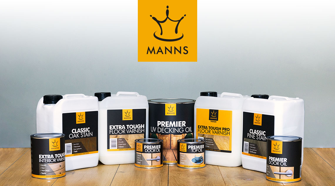 Manns Wood Finishes Product Range